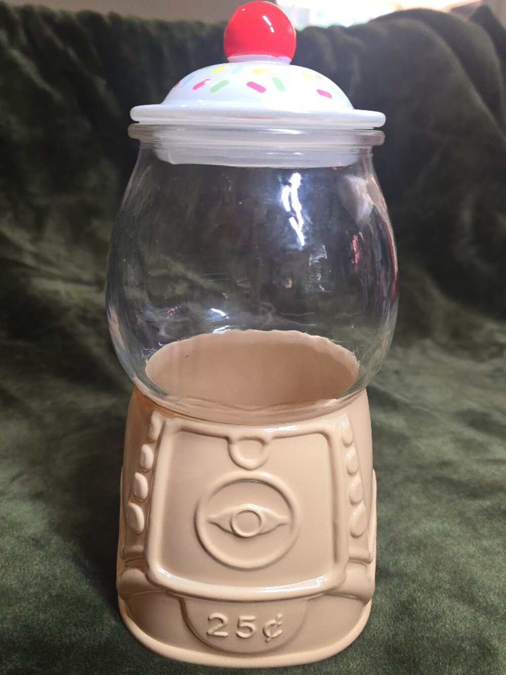 Target Bullseye's Playground Ice Cream Gumball Machine Candy Jar